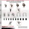 Service Caster 3.5 Inch 316SS High Temp Glass Filled Nylon Bolt Hole Caster Total Lock Brake SCC-SS316BHTTL20S3514-GFNSHT - alternate 3